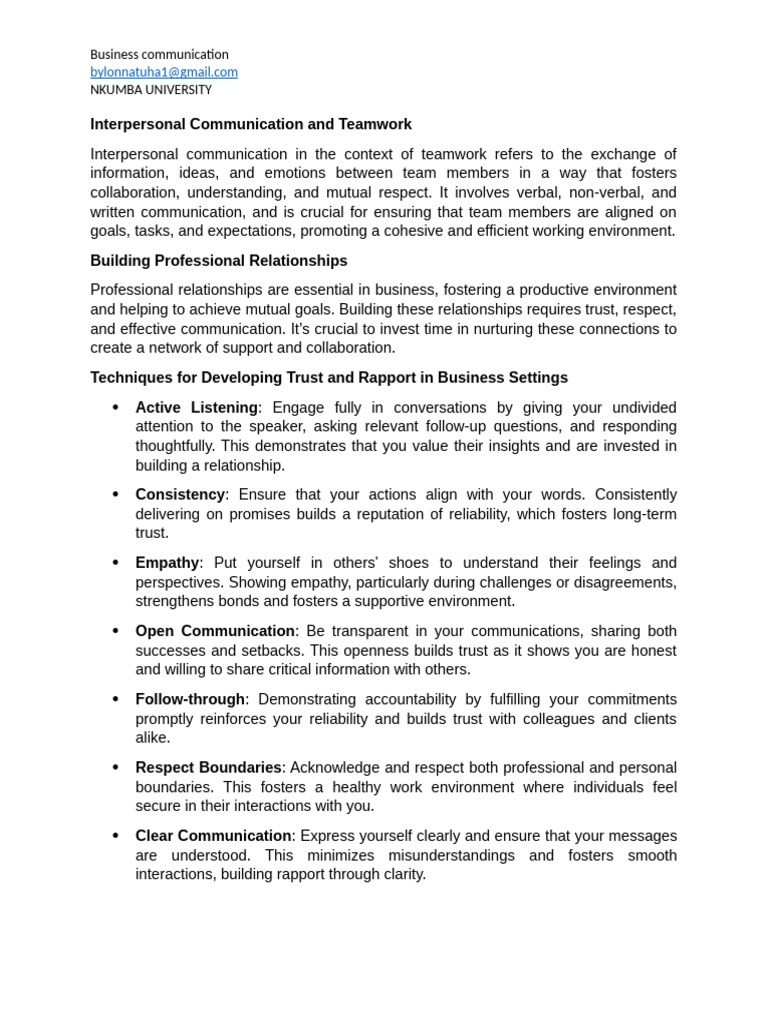 Communication Skills Last | PDF | Negotiation | Mediation