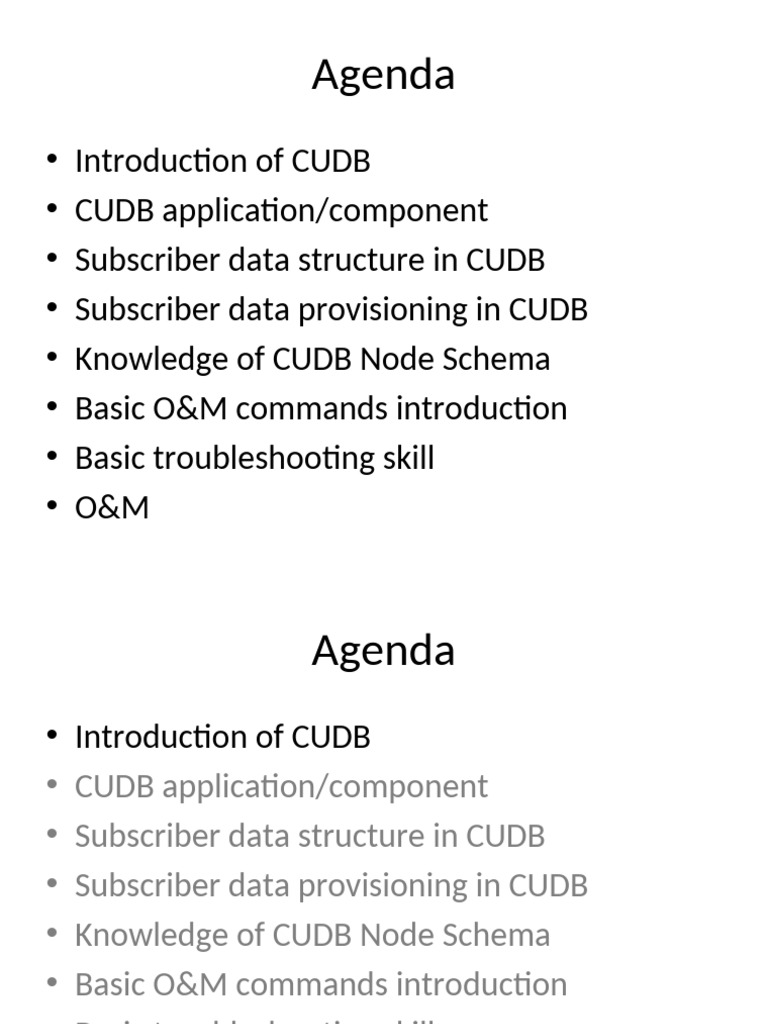Overview of CUDB Architecture and Functions | PDF | Replication ...