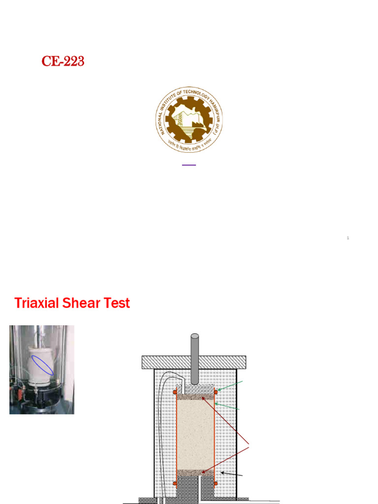 Triaxial Shear Test for Soil Strength | PDF | Porosity | Strength Of ...