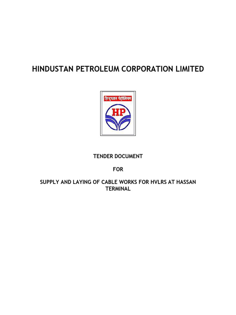 Tender ATC 4 Con3.hpcl - Hyd | PDF | Employment | Indemnity