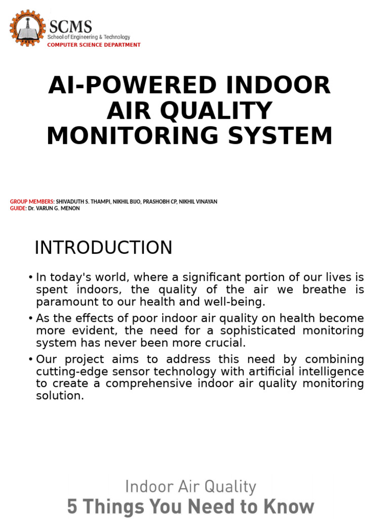 AI Indoor Air Quality Monitoring System | PDF | Air Pollution | Usability