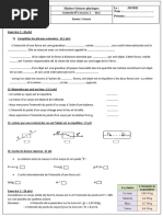 Contrôle 3 Semestre 2 Math 3AC | PDF