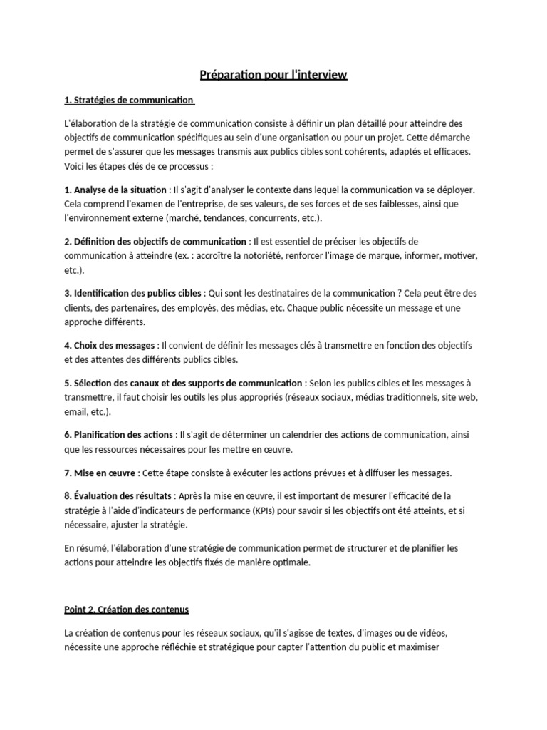 Stratégies de communication et contenu social | PDF | la communication ...