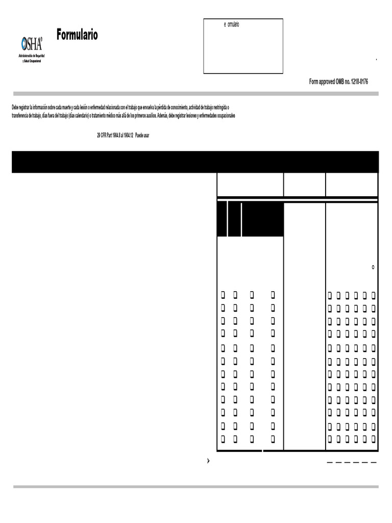 RKForms Package Spanish | PDF | Administración de Seguridad y Salud ...