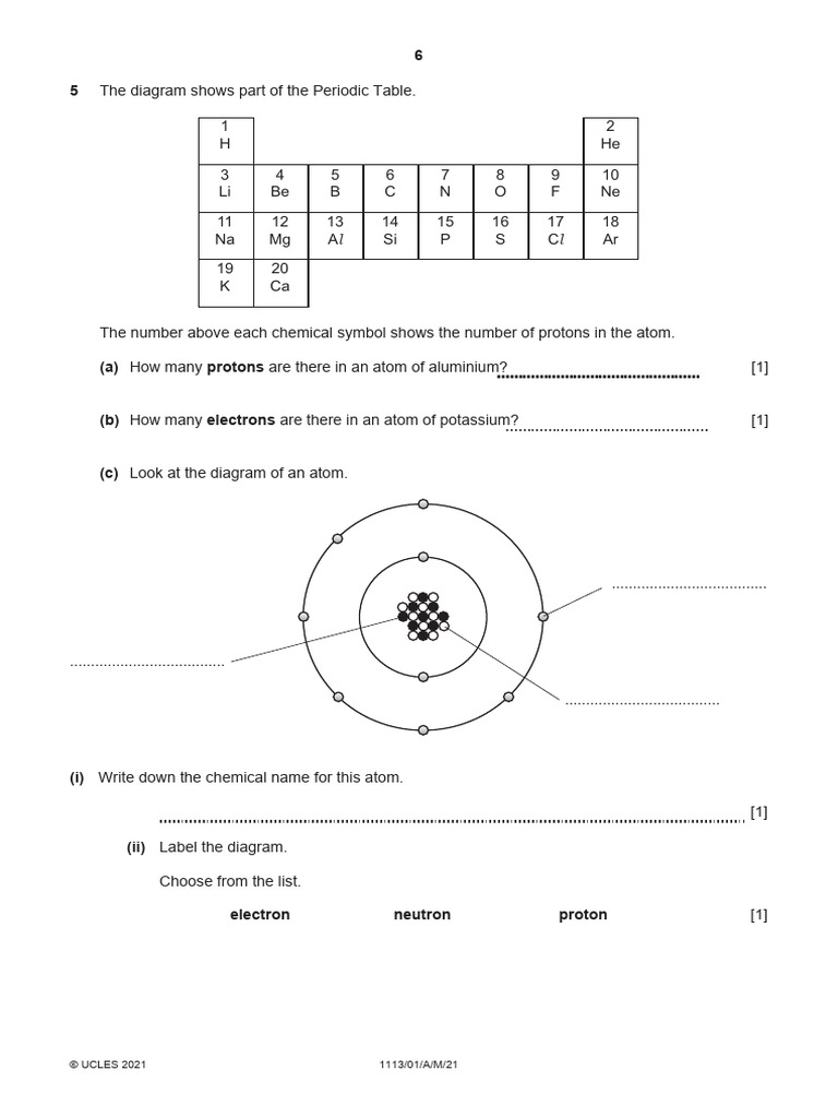 Understanding Atomic Structure and the Periodic Table | PDF | Sodium ...