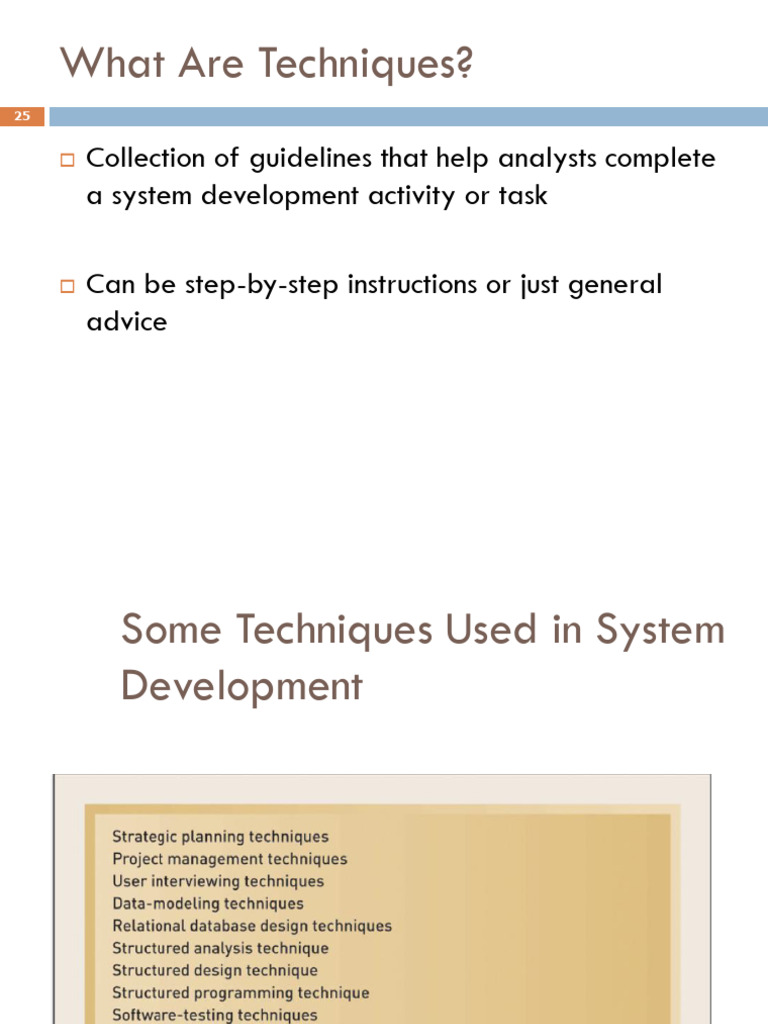 System Development Techniques Overview | PDF | Object Oriented ...