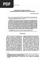 Crescimento urbano e doença L.Jacintho