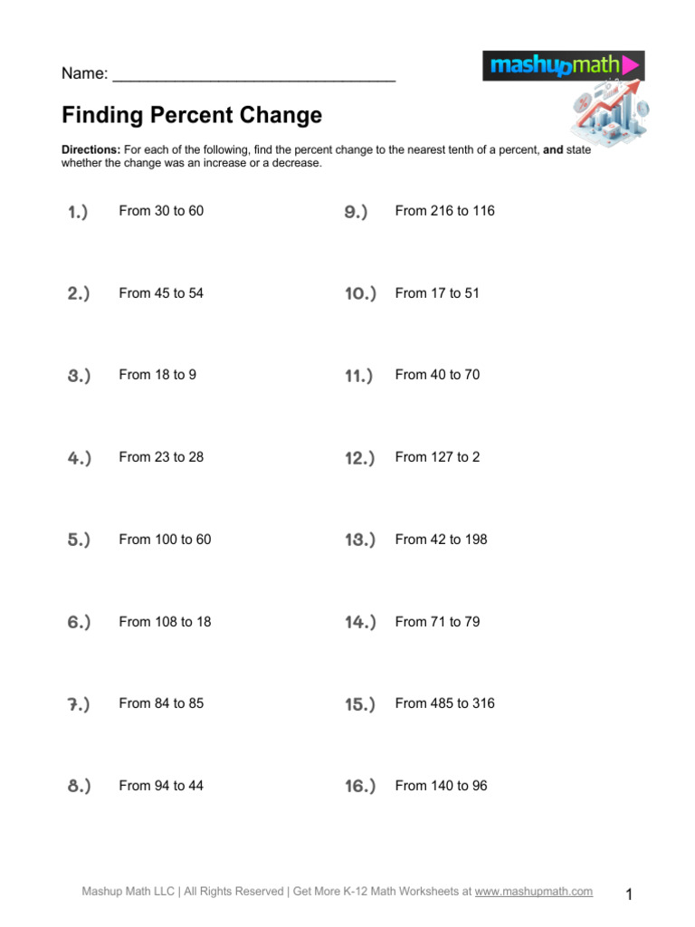 Percent Change (A) | PDF
