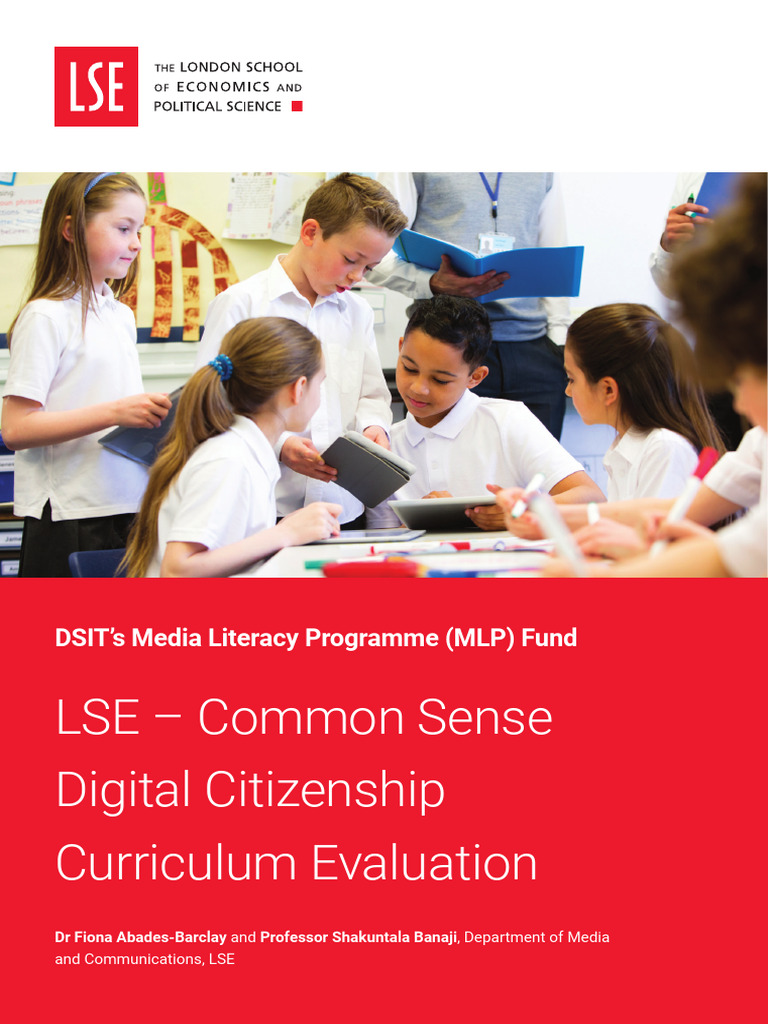 LSE - Common Sense Digital Citizenship Curriculum Evaluation Report ...