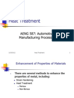 Heat Treatment Properties and Processes