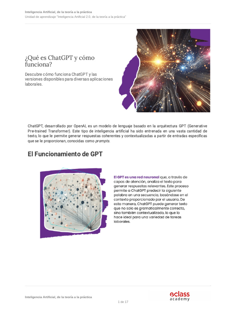 Inteligencia Artificial de La Teoria A La Practica Unidad de ...