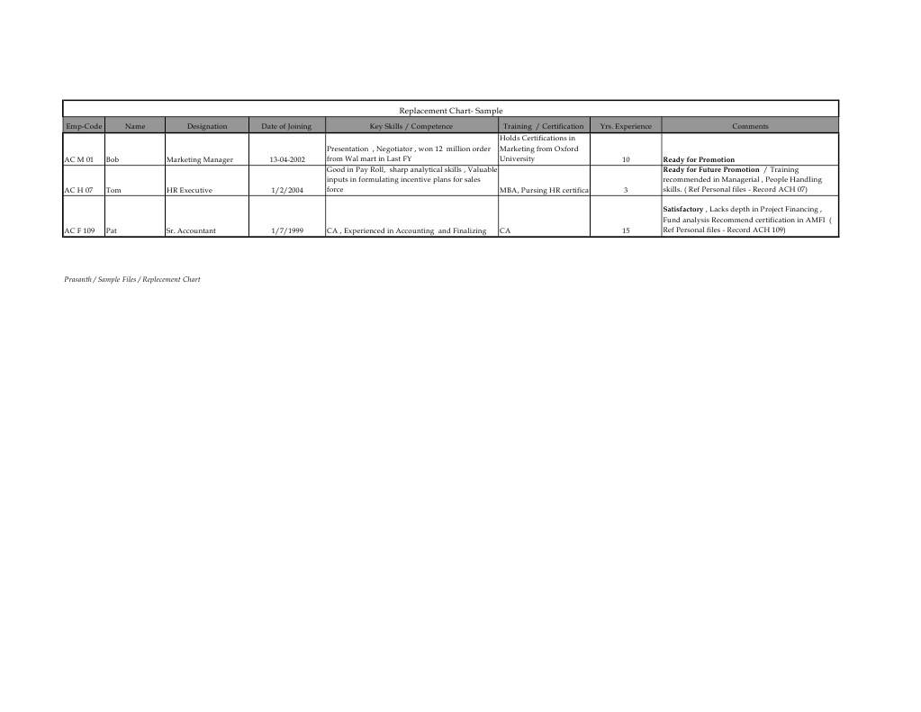 Employee Skills and Promotion Readiness | PDF