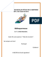 Cartaz Biblioquermesse - Eb1 C S