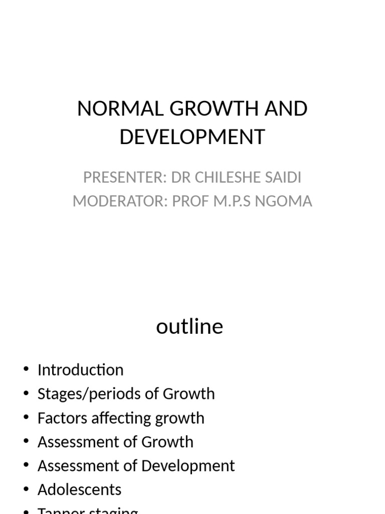 Understanding Growth and Development | PDF | Puberty | Endocrine System