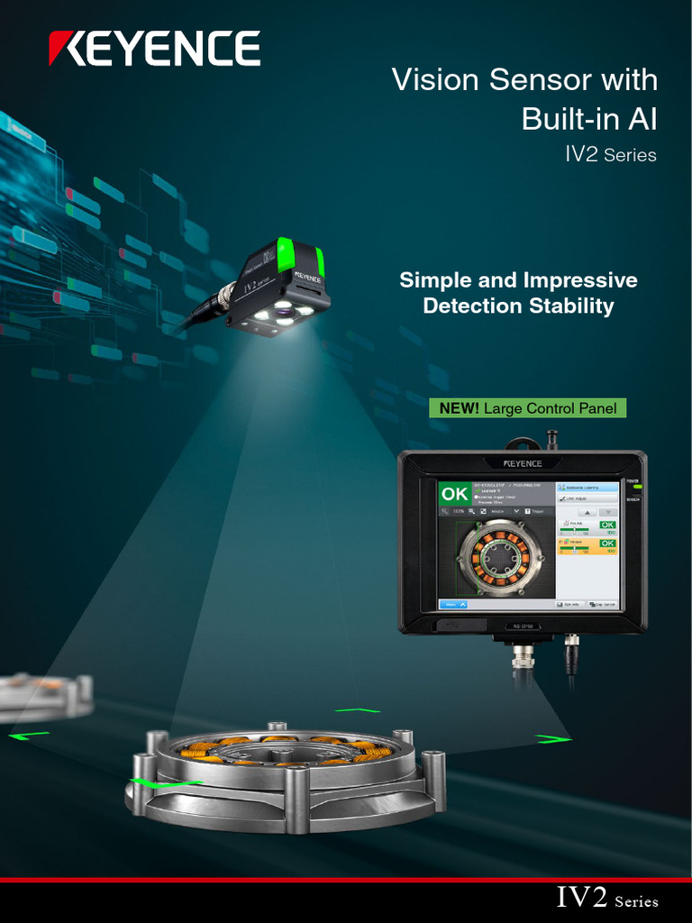 Vision Sensor With Built-In AI: Simple and Impressive Detection ...