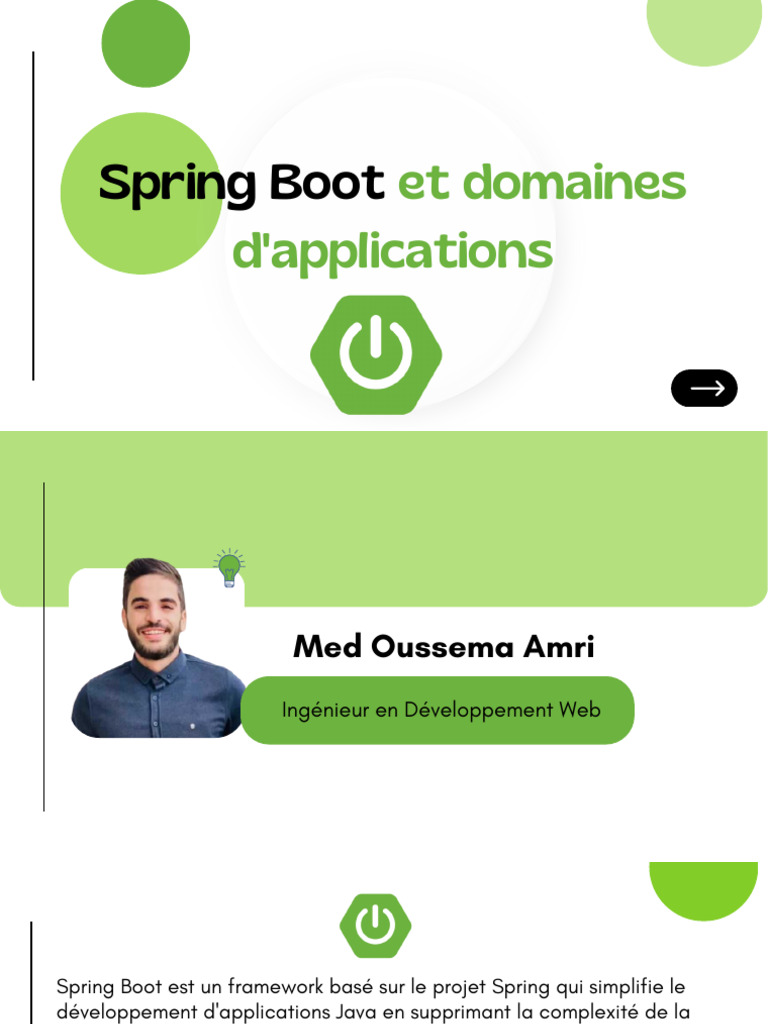 Applications de Spring Boot en Java | PDF | Java (Langage de ...