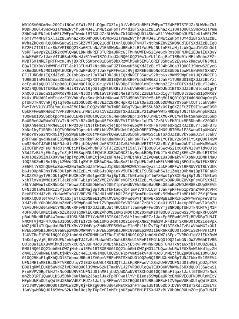 Base64 Encoded Data Analysis | PDF