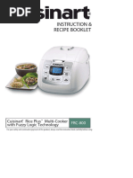 Tupperware Microwave Rice Maker Guide | PDF | Rice | Cooking