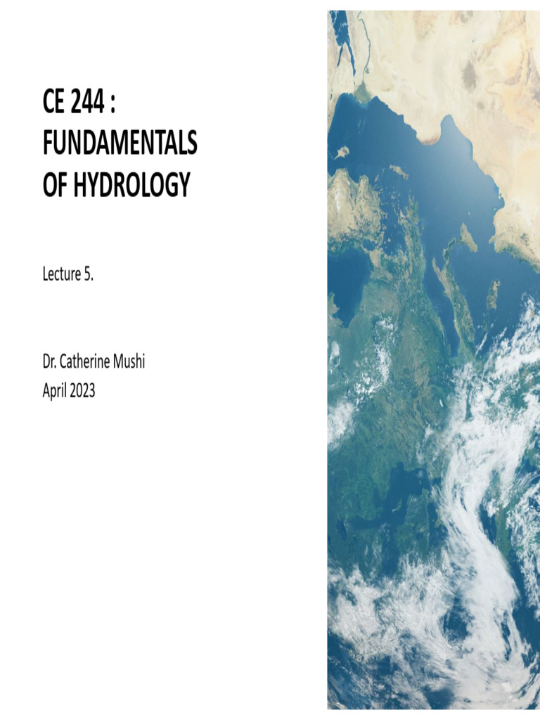 Estimating Missing Rainfall Data Methods | PDF | Rain | Precipitation