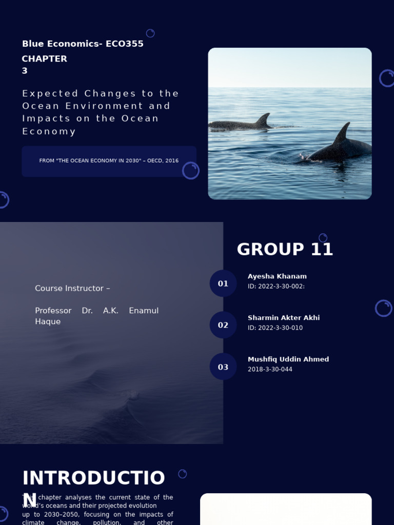 Group 11 Chapter3 - Presentation | PDF | Oceans | Climate Change