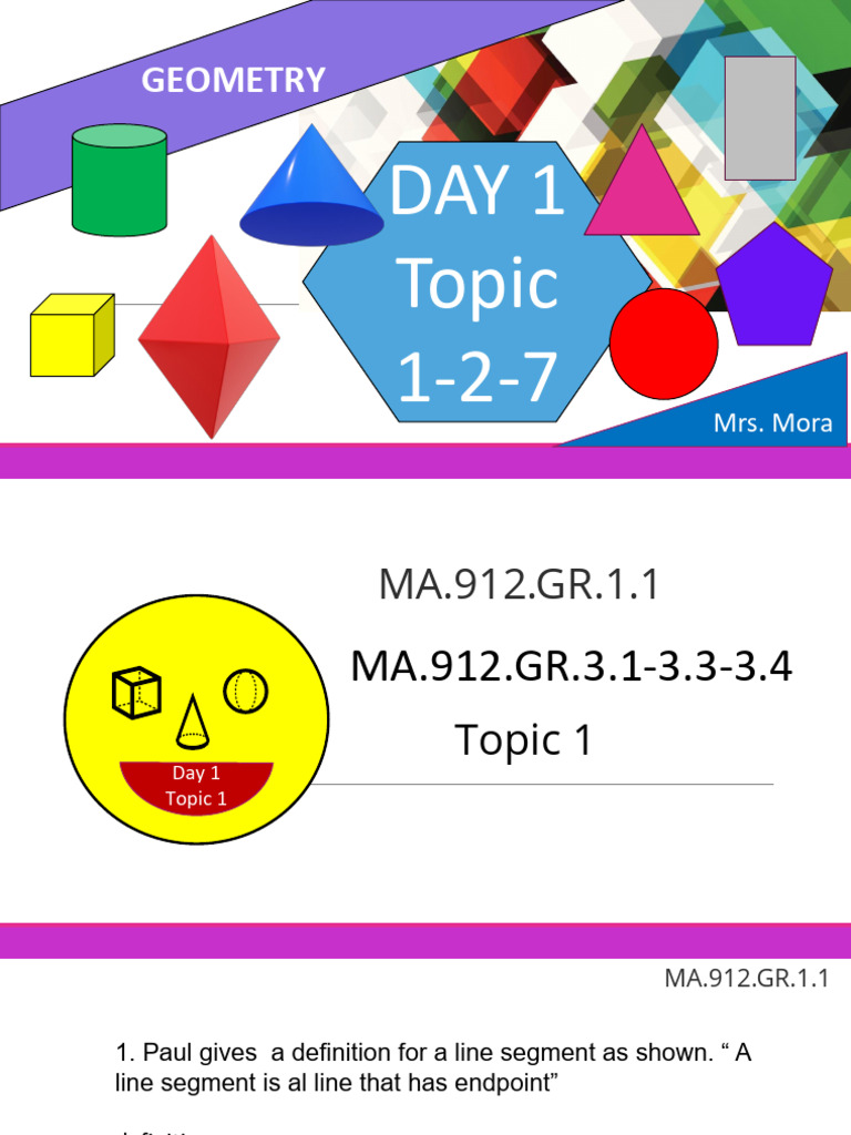 EOC+Geometry+Test+(DAY+1) 2 | PDF | Circle | Line (Geometry)