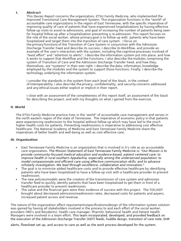 Abstract For HC Informaticsw | PDF | Electronic Health Record | Patient