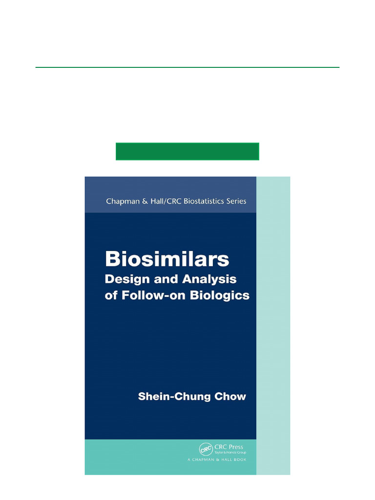 Biosimilars: Design and Analysis Guide | PDF | Variance | Assay