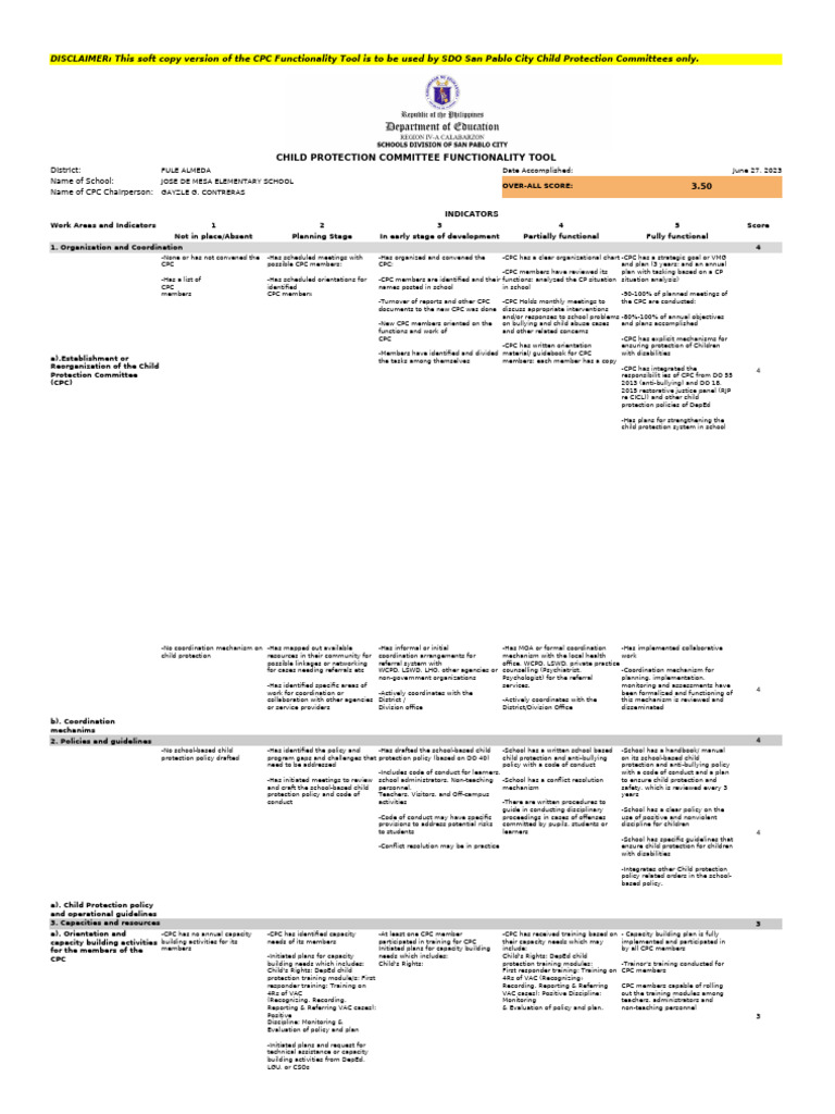 CPC Functionality Tool Overview | PDF | Bullying | Child Abuse