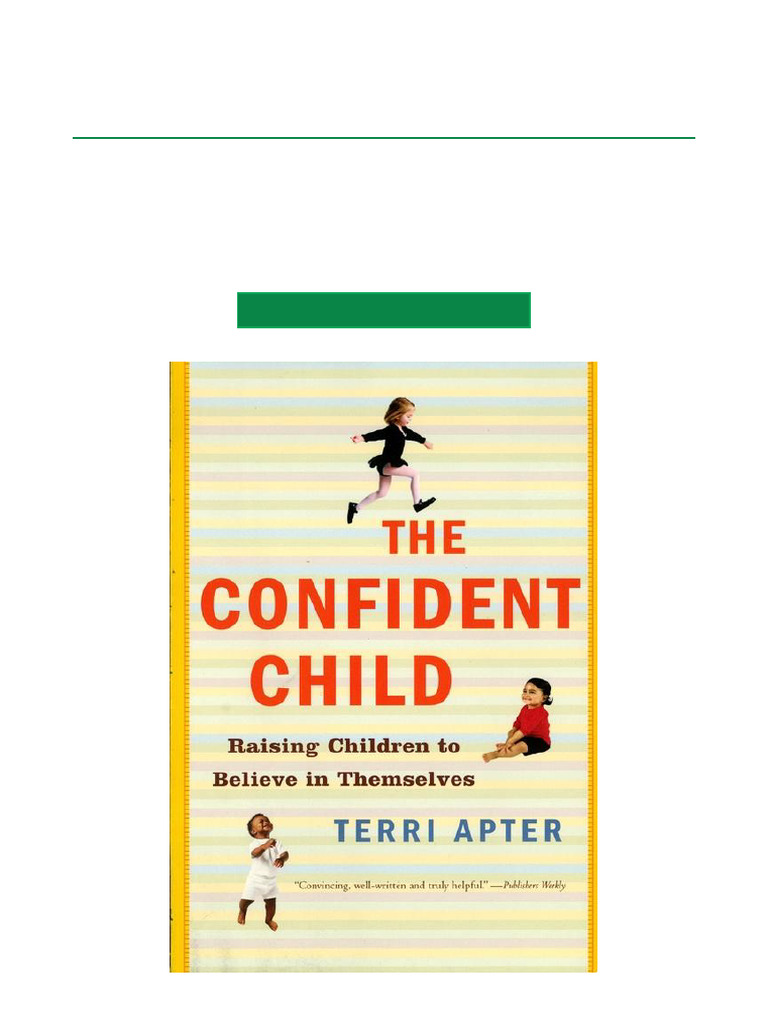 Raising Confident Children | PDF | Self Esteem | Adolescence