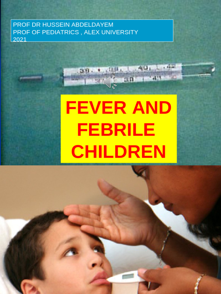Children's Fever Management Guide | PDF | Fever | Clinical Medicine