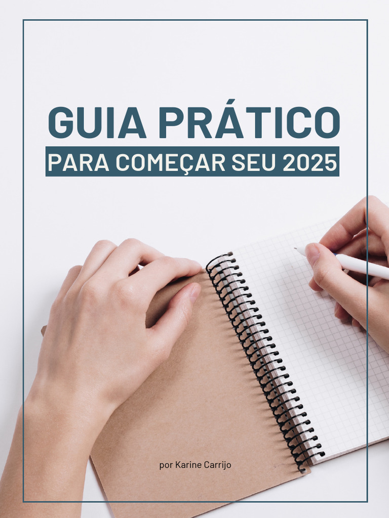Guia Prático para um 2025 Produtivo | PDF | Tempo | Planejamento