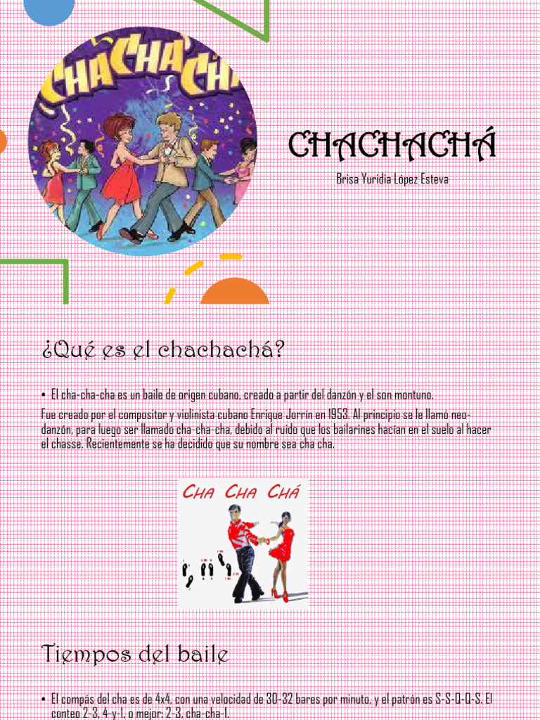 Origen y vestimenta del chachachá | PDF