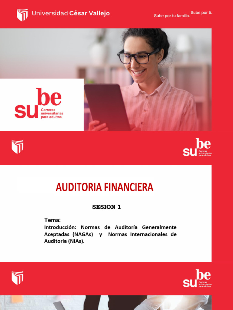 Normas y Objetivos de Auditoría Financiera | PDF | Auditoría