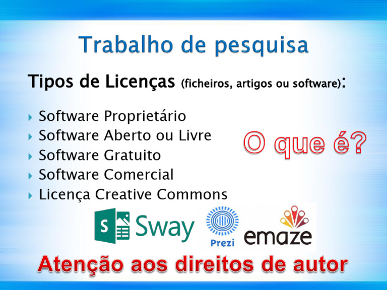 Tipos de Licenças de Software e Artigos | PDF