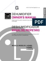 Dehumidifier: Owner'S Manual