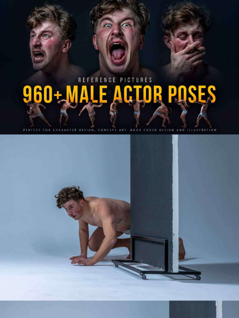 960+ Male Actor Poses Reference Pictures | PDF