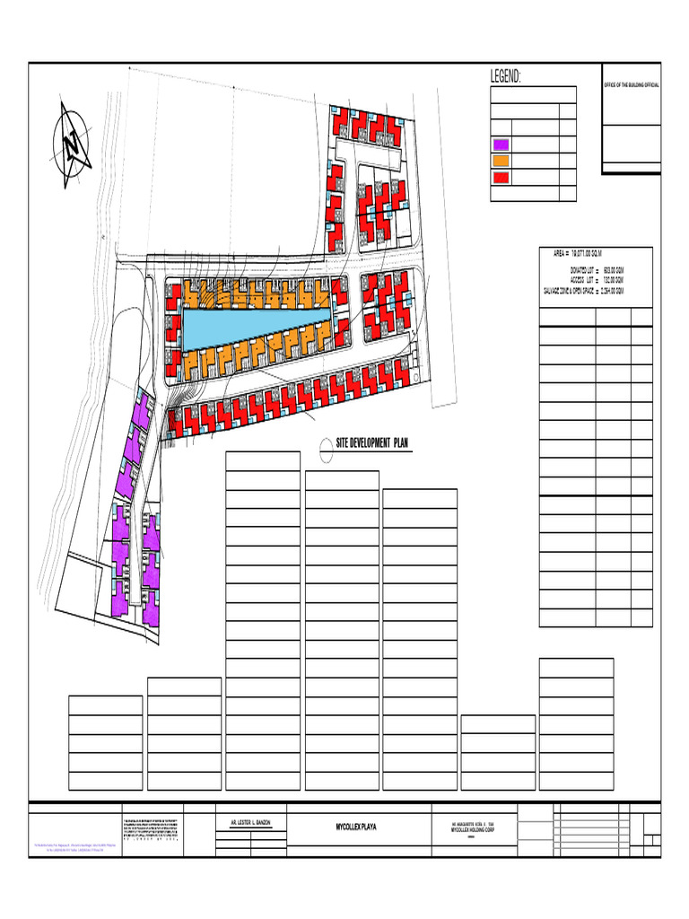 Mycollex Playa Site Development Plan | PDF