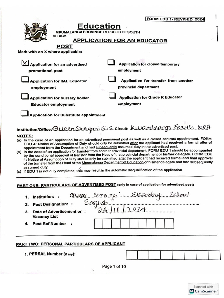 Form | PDF