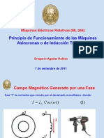 Principio de Funcionamiento de Maquinas As o de Induccion As