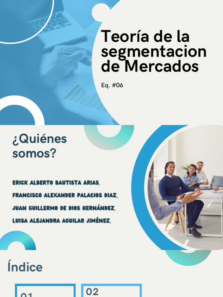 Teoría de la Segmentación de Mercados | PDF | Mercado (economía ...