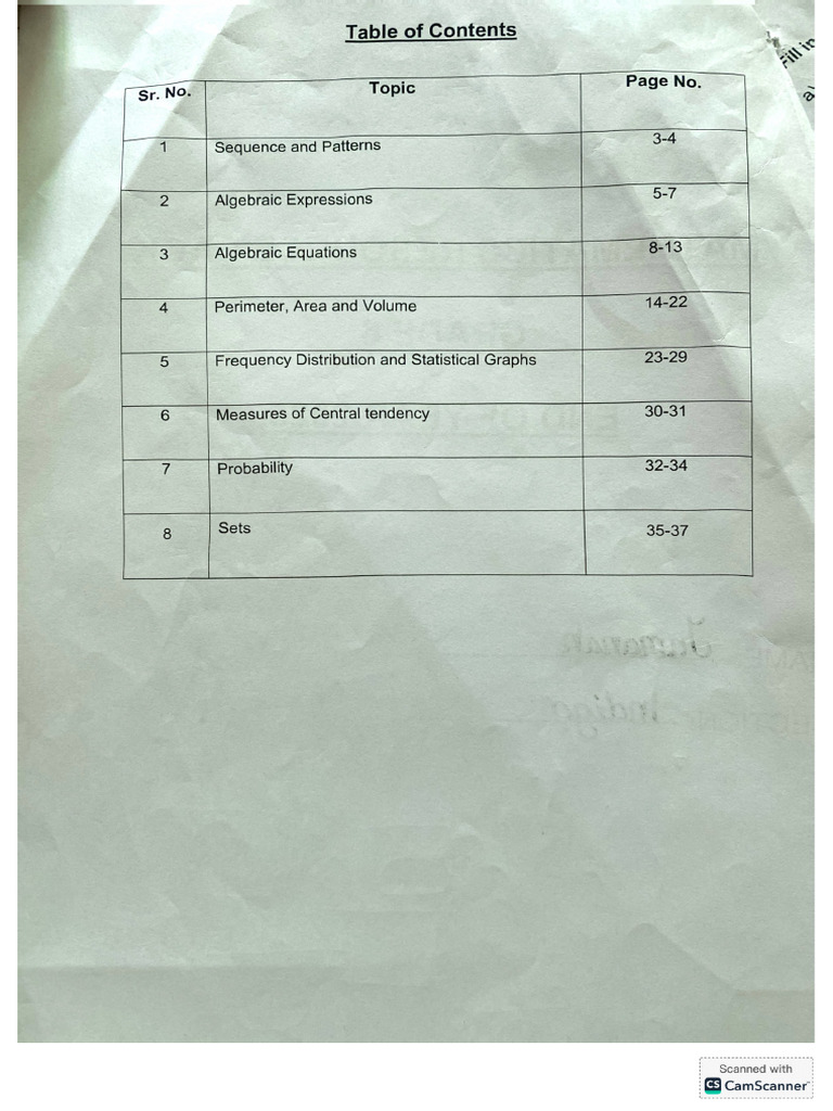 Answer key Resource pack grade 6 | PDF