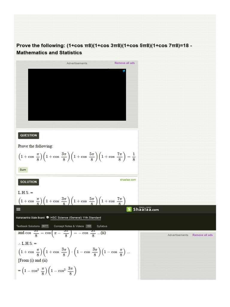 Proving Trigonometric Identities | PDF | Trigonometry | Geometry