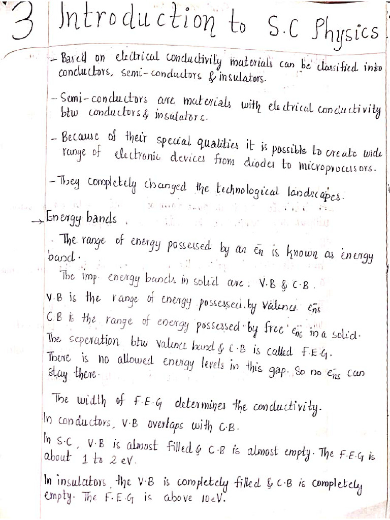 Phy Mod 3 Notes | PDF