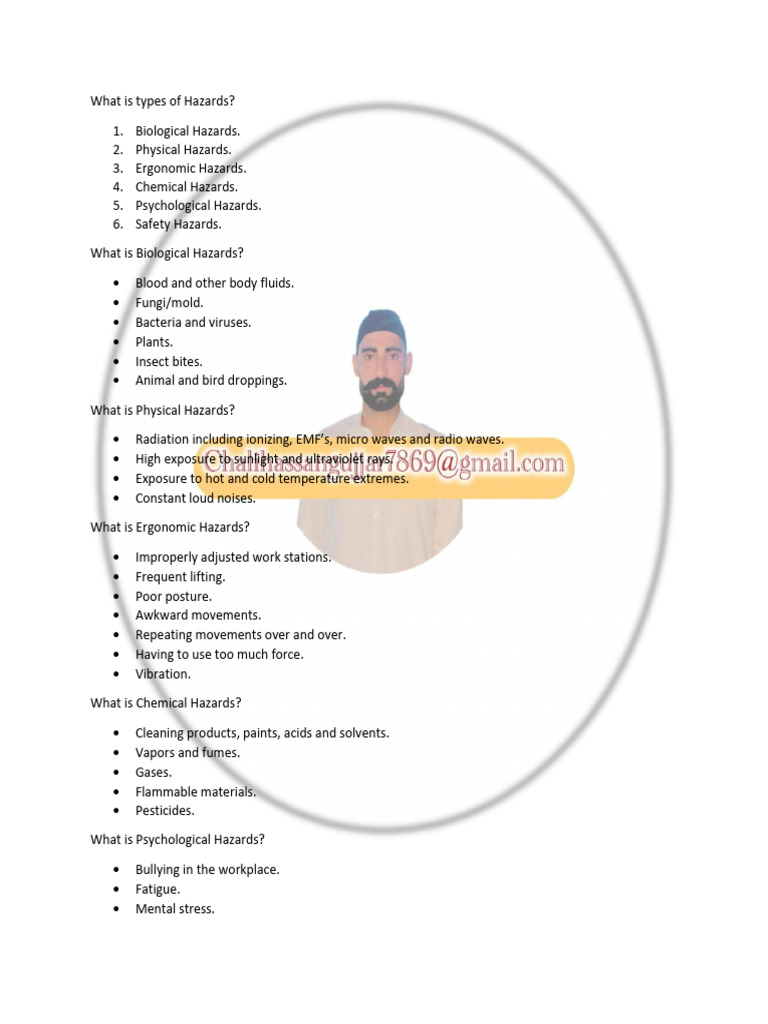 Hazards & Precautions For (WPR) | PDF | Hazards | Crane (Machine)
