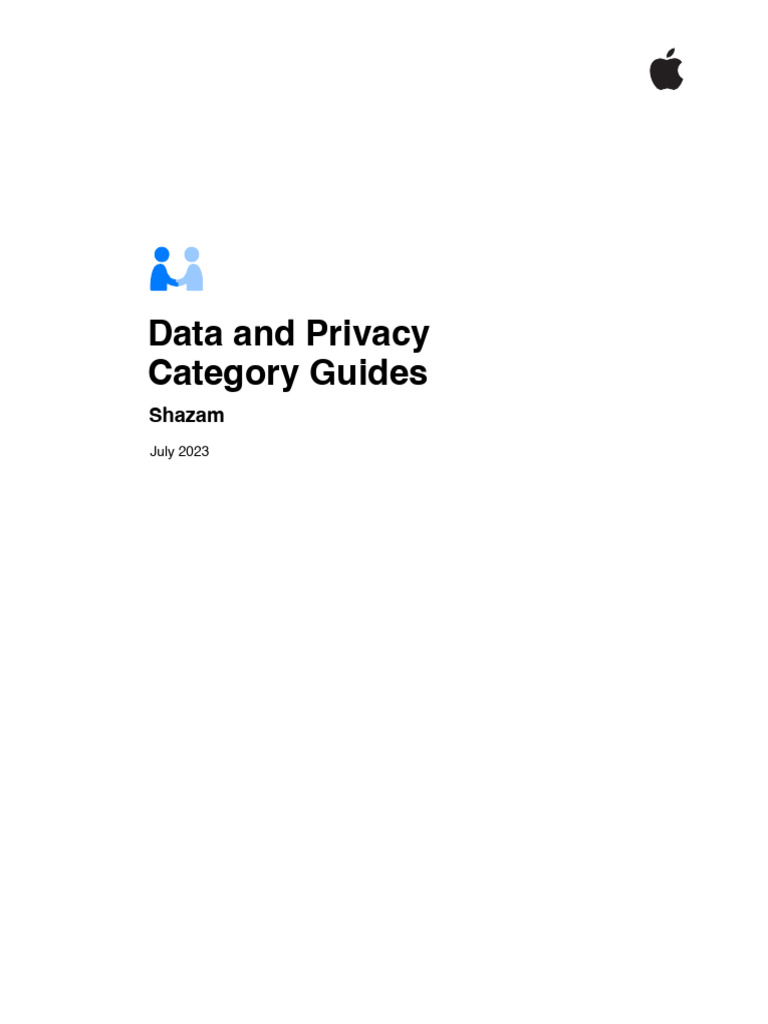 Shazam Data Privacy Overview 2023 | PDF | Computing | Cyberspace