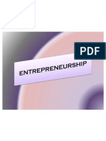 Entrepreneurship