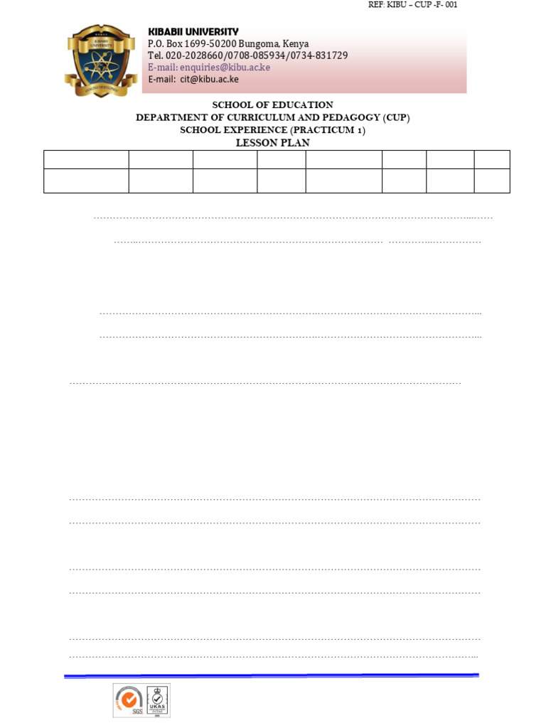 School Experience (Practicum 1) | PDF | Cognition | Human Communication