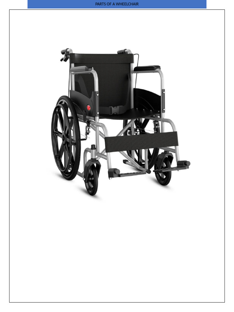 Parts of A Wheelchair | PDF