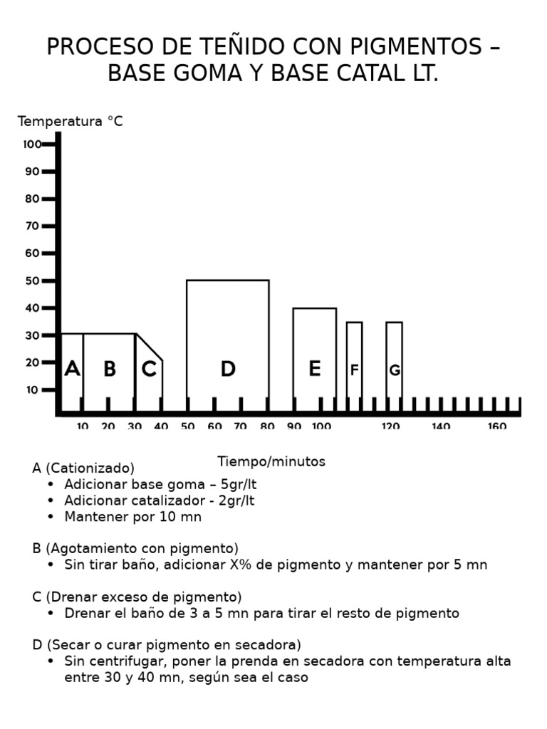 Proceso de Teñido con Pigmento | PDF