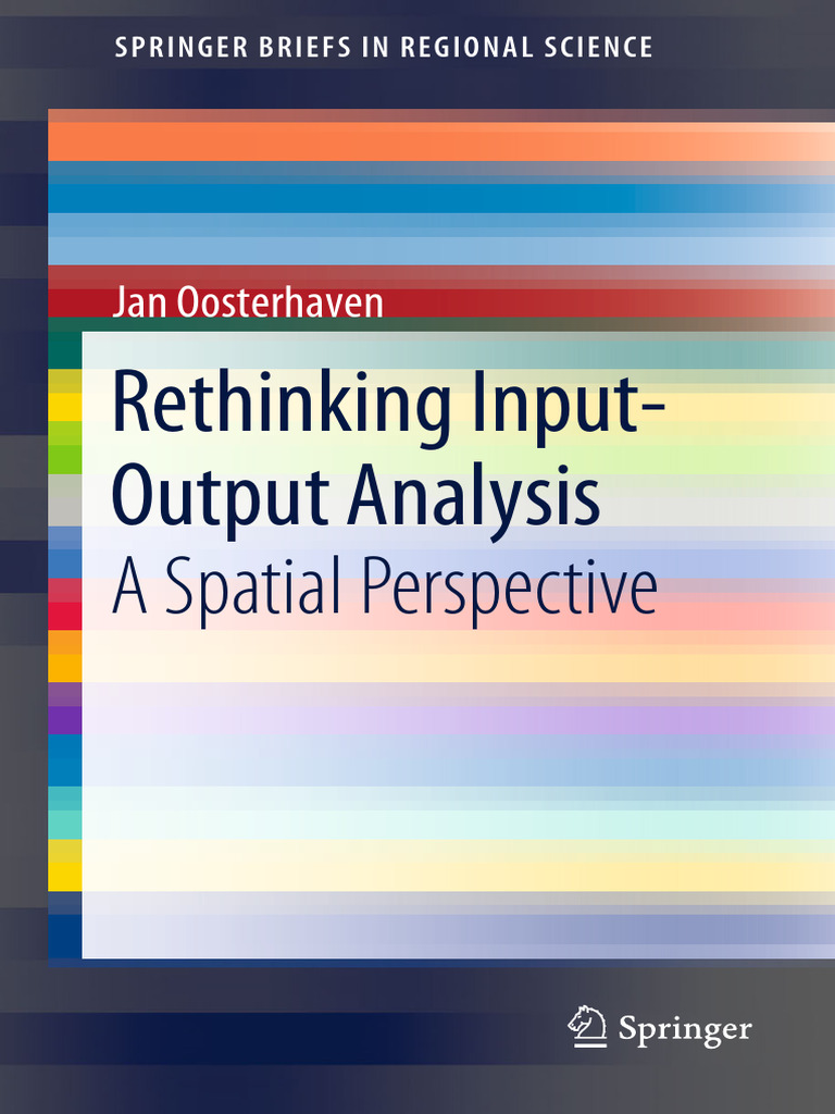 Rethinking Input-Output Analysis Spatial Perspective | PDF | Matrix ...